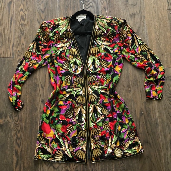 Dresses & Skirts - PRICE FIRM 💥 STUNNING Pure Silk sequins Dress